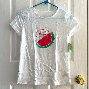 NWT Kate Spade Tee 164/XS